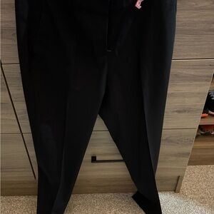 Theory Women's Black Ankle Pants